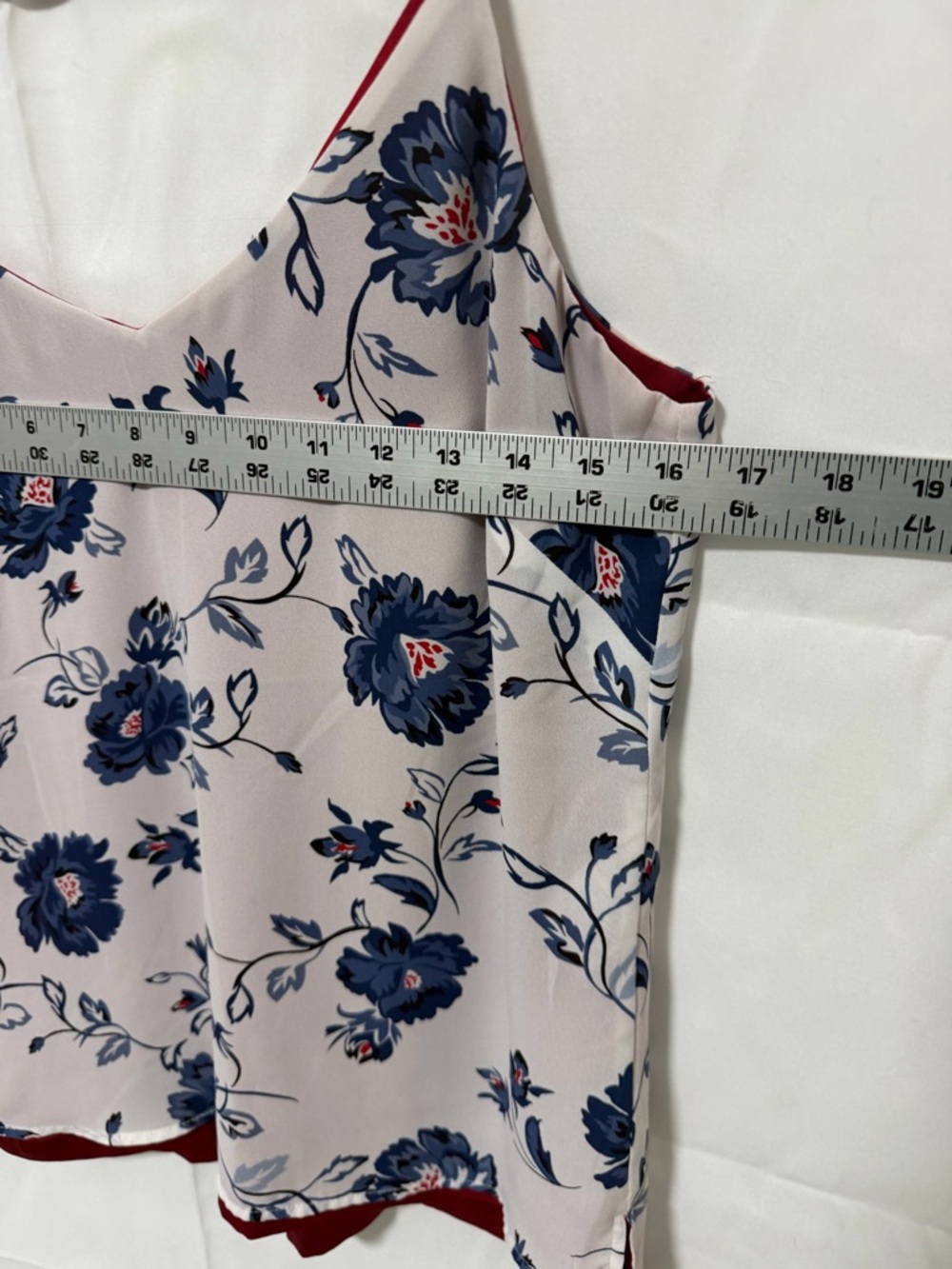 Floral V-Neck Reversible Camisole - Picture 2 of 6